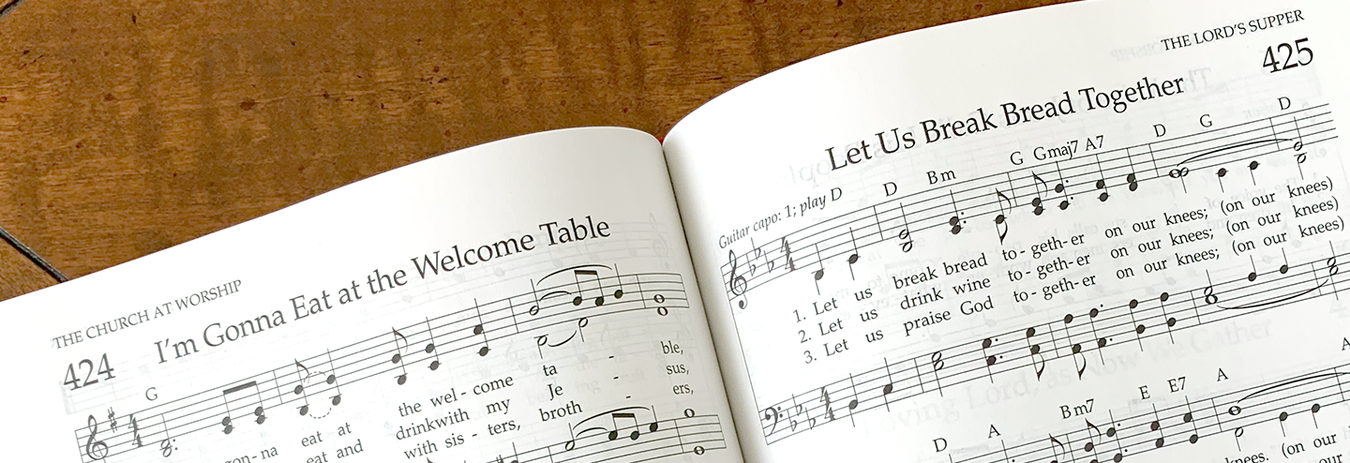 purchase hymnals or music books for your church