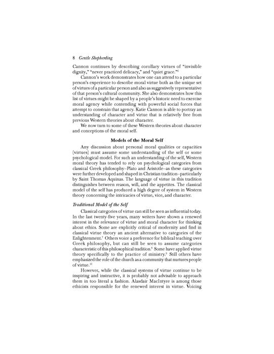 Gentle Shepherding: Pastoral Ethics and Leadership