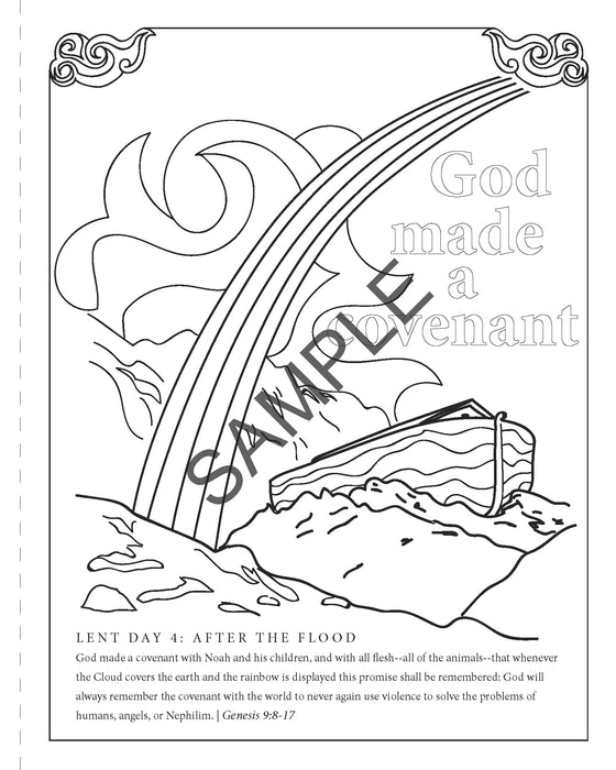 Coloring Lent: An Adult Coloring Book for the Journey to Resurrection