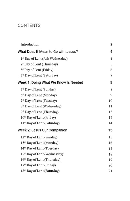 Go to Jerusalem: A Lenten Devotional