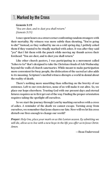 Unsettling Lent: A Devotional