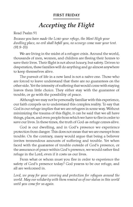 Leaning In, Letting Go: A Lenten Devotional