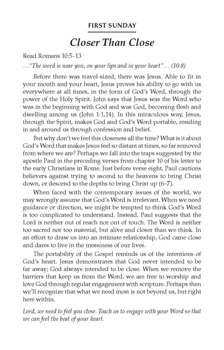 Leaning In, Letting Go: A Lenten Devotional