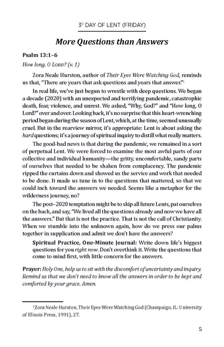 Gifts of the Spiritual Wilderness