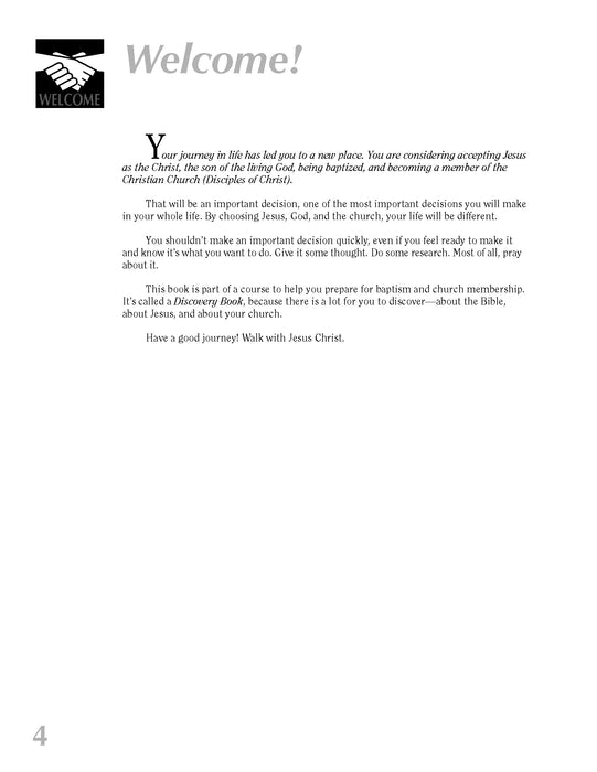 Prepare the Way Discovery Book