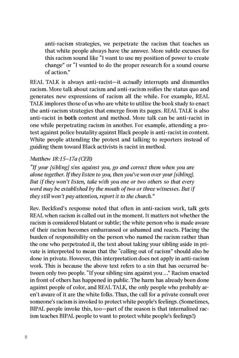 Anti-Racism 4REALS: Real Talk with Real Strategies in Real Time for Real Change