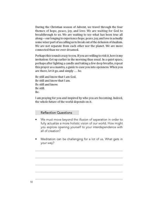 Searching for the Sacred: Sixty Meditations on Faith, Hope, and Love