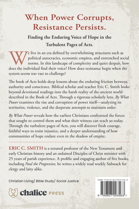 PREORDER: By What Power: The Book of Acts, Autocracy, and the Power of Resistance