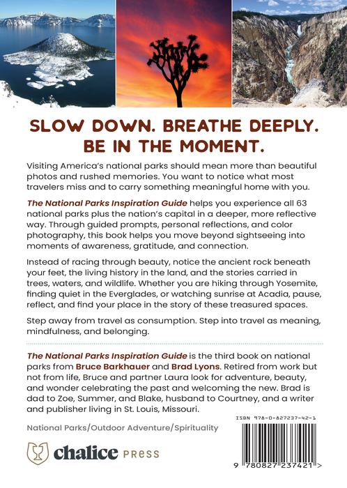 Inspiring Guide The National Parks Inspiration Guide — Chalice Press