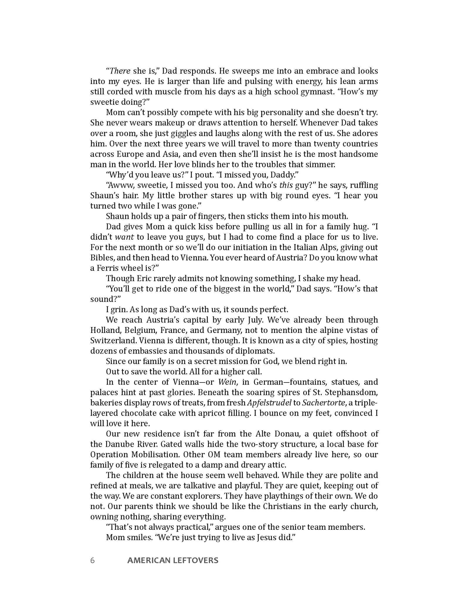 American Leftovers Surviving Family, Religion, & the American Dream